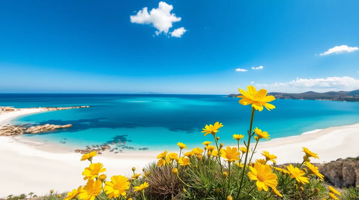 avril en sardaigne guide complet, conseils de vacances et informations sur la météo, le climat, les températures, l'eau, les vents, la pluie