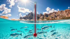 existe t il des différences significatives de température de l'eau et d'état de la mer entre les côtes est et ouest de la s