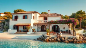 quelles sont les zones côtières de la sardaigne les plus populaires pour l'achat d'une maison au bord de la mer